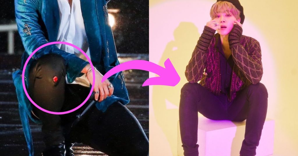 Jimin de BTS a déjà saigné à travers cette paire de pantalons ... et il l'utilise encore aujourd'hui