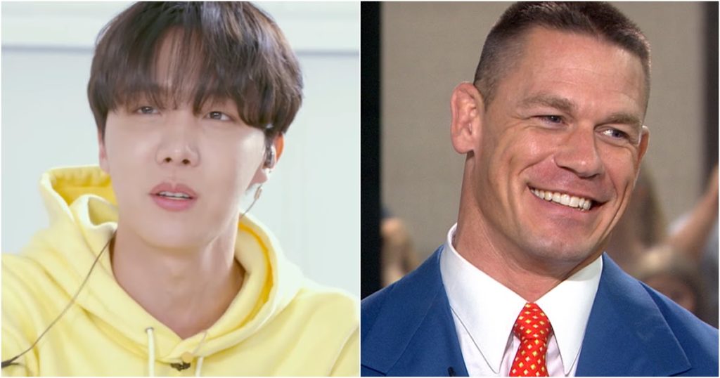 BTS envoie un message réconfortant au lutteur professionnel John Cena