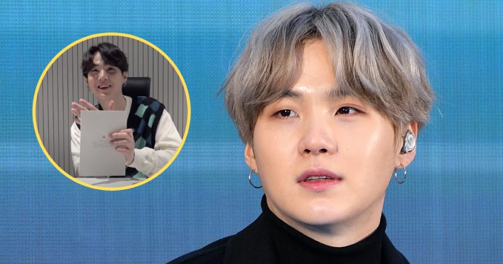 Suga de BTS déballe son nouvel album "BE" pour tous ses fans et c'est une AF thérapeutique