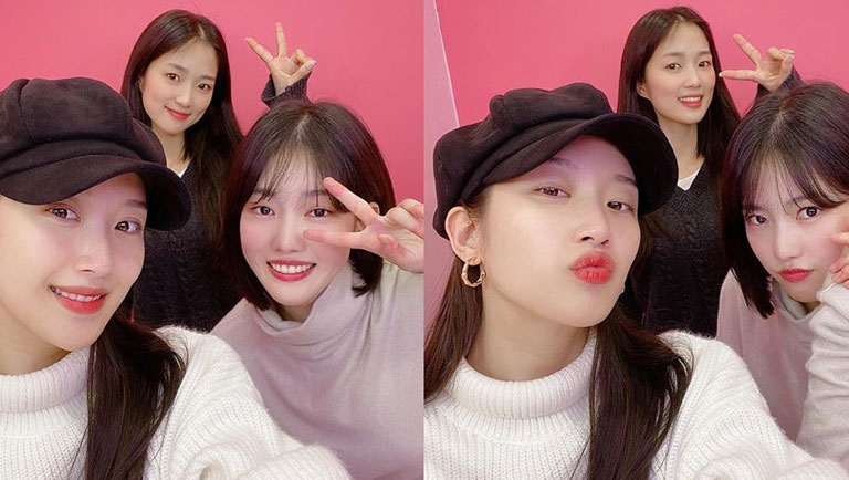 Moon GaYoung, Kim HyeYoon et Yang HyeJi prennent de belles photos