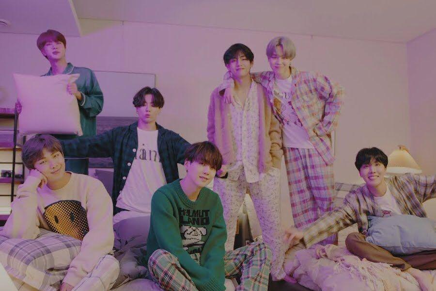 Regarder: BTS lance la version confortable et intime «On My Pillow» du MV «Life Goes On»