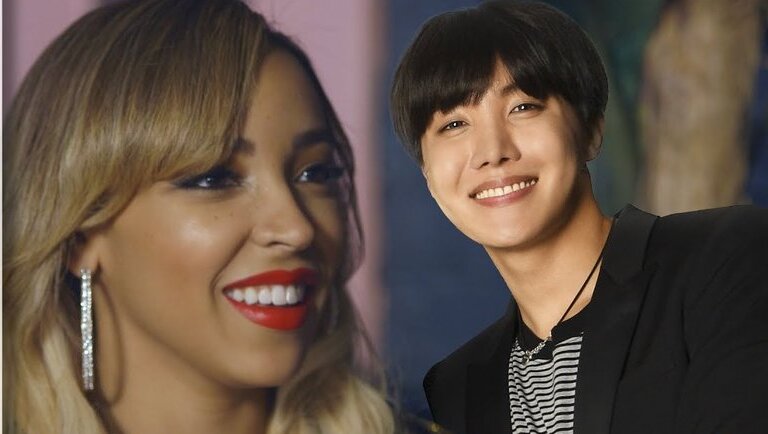 3 fois BTS J-Hope a montré son amour pour Tinashe |  Kpopmap