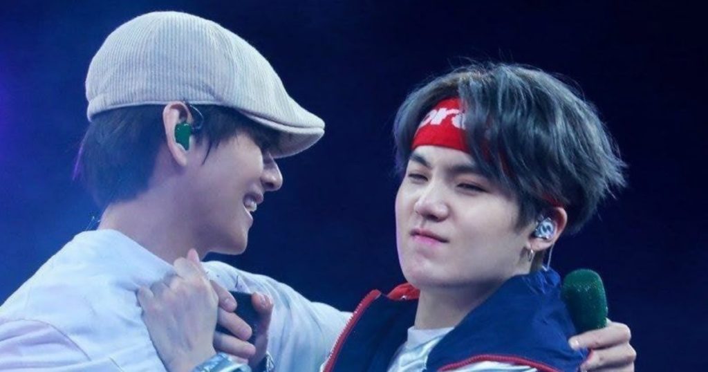 Les moments `` TaeGi '' de BTS Suga et V que vous devez absolument voir