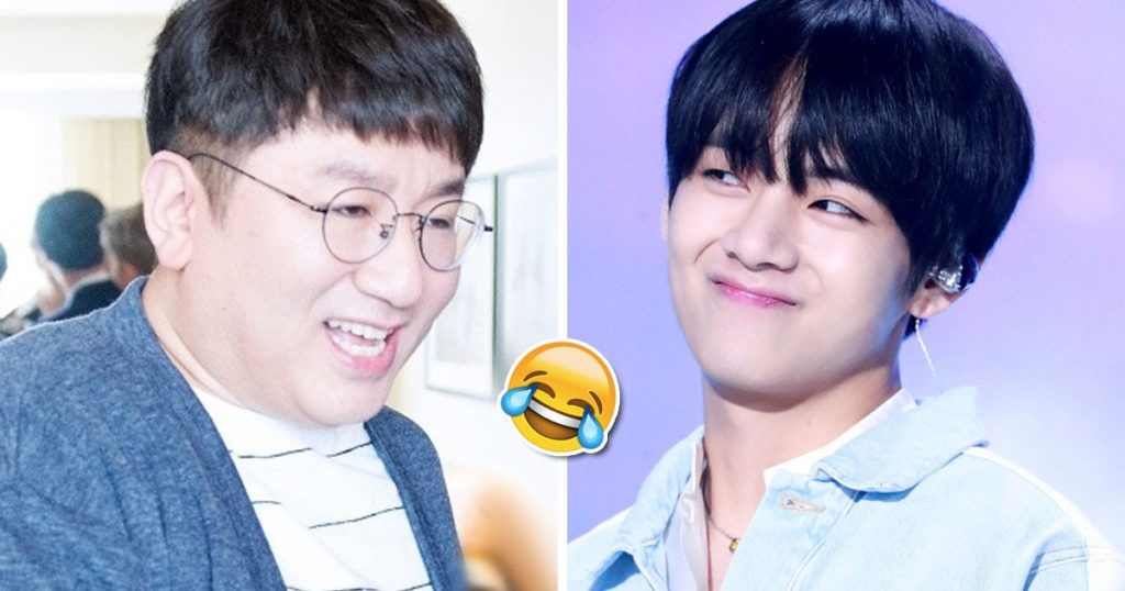 "V Hit" de BTS vient de donner à Bang Si Hyuk un ultimatum hilarant