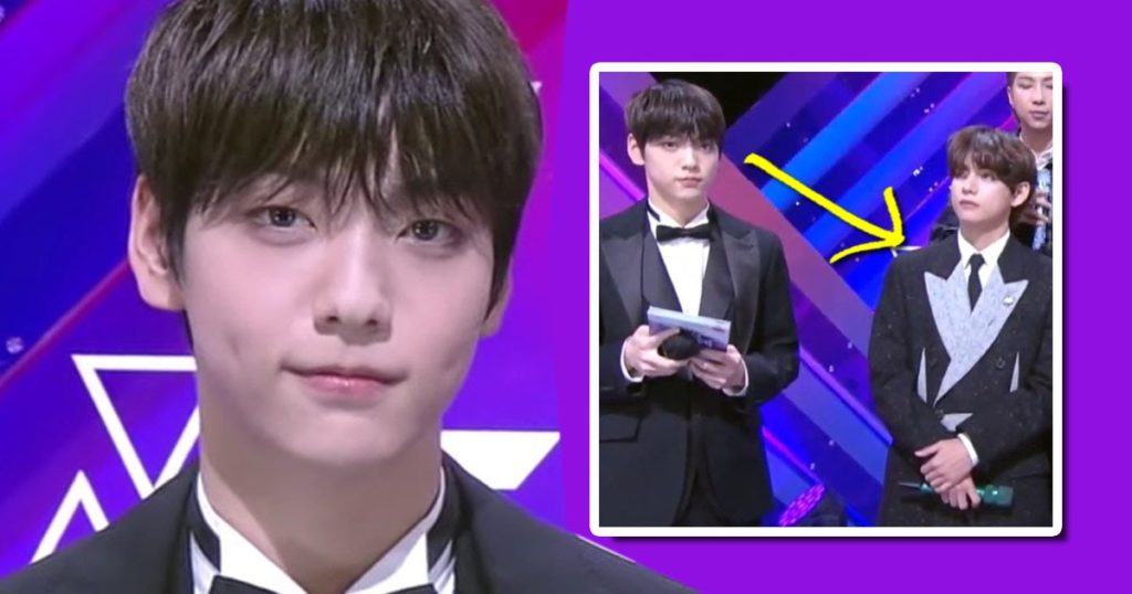 Giant MC de TXT, Soobin, interviewe BTS au KBS Gayo Daechukje (KBS Song Festival)