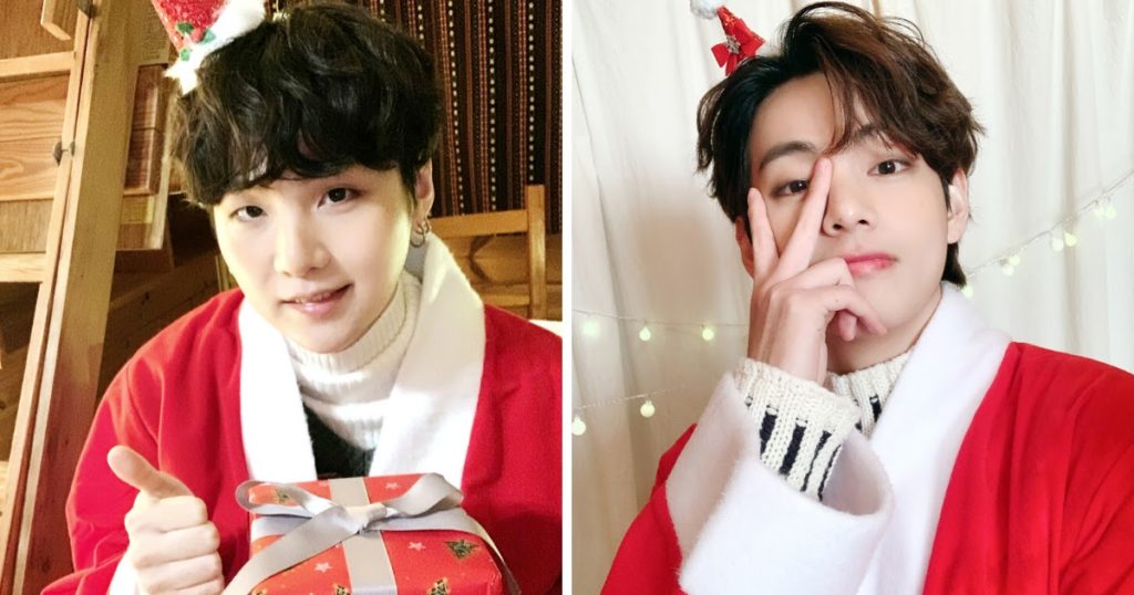 BTS publie une séance photo sur le thème de Noël pour rendre vos journées joyeuses et lumineuses