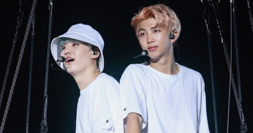 Suga et RM de BTS ont un respect fou pour le travail de l'autre