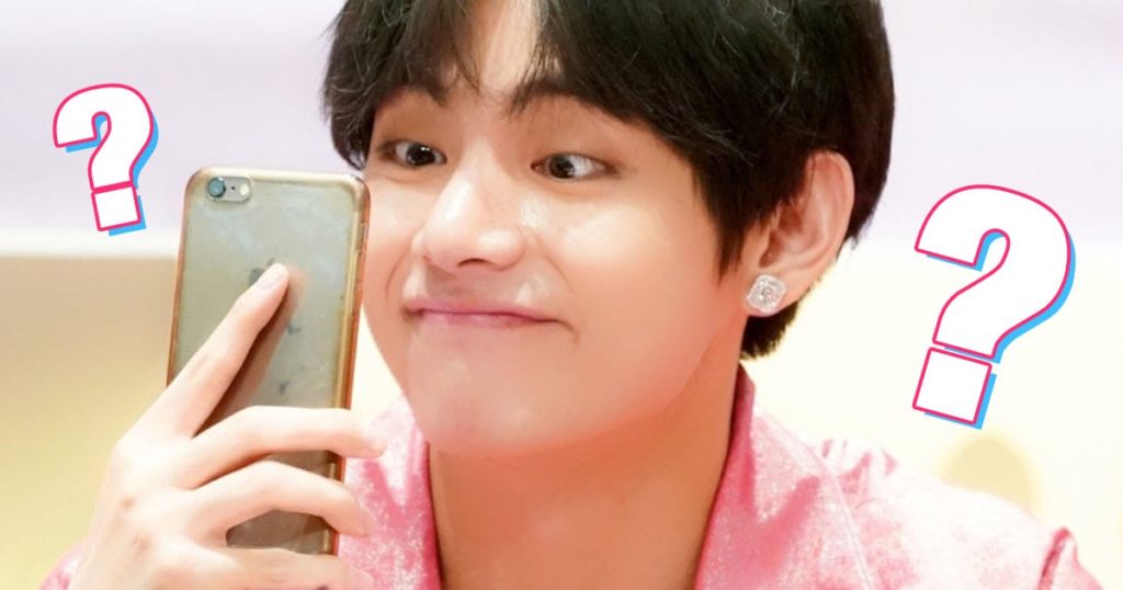 Le traducteur automatique de Weverse n'a aucune idée de ce que dit le V de BTS