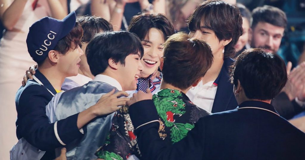 5 fois les membres du BTS étaient les plus grands partisans les uns des autres