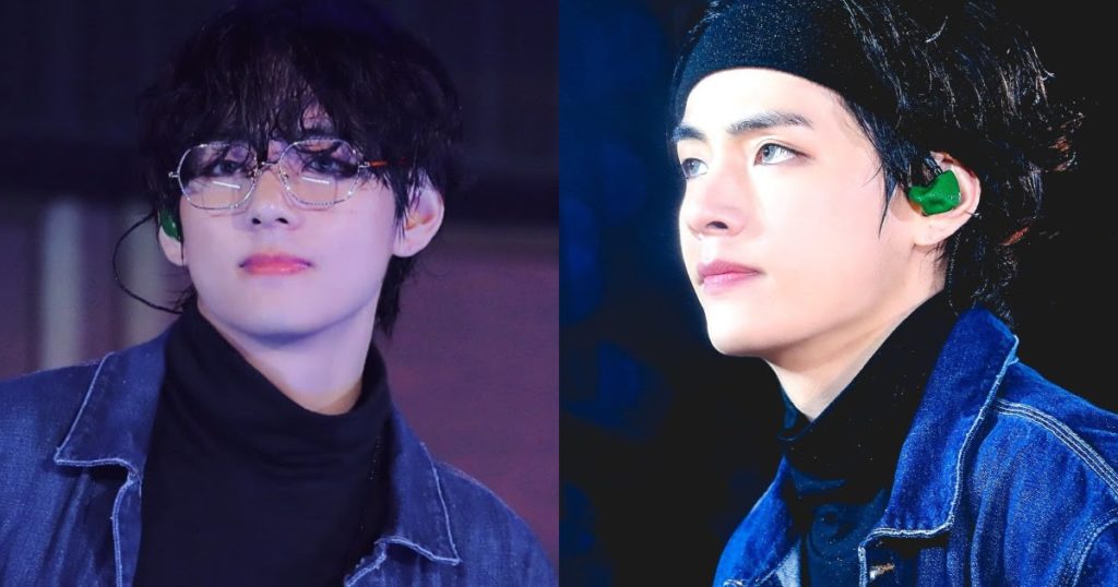 La dualité de BTS V, des lunettes à pas de lunettes, prouve qu'il n'y a rien qui gêne ses visuels