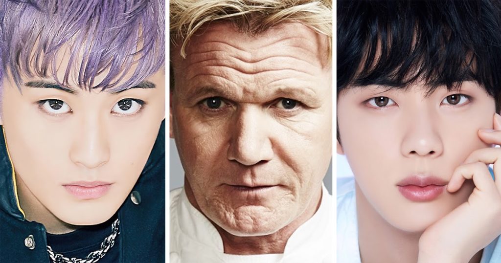 Gordon Ramsay a rôti 4 fois des idoles de K-Pop pour leurs compétences culinaires