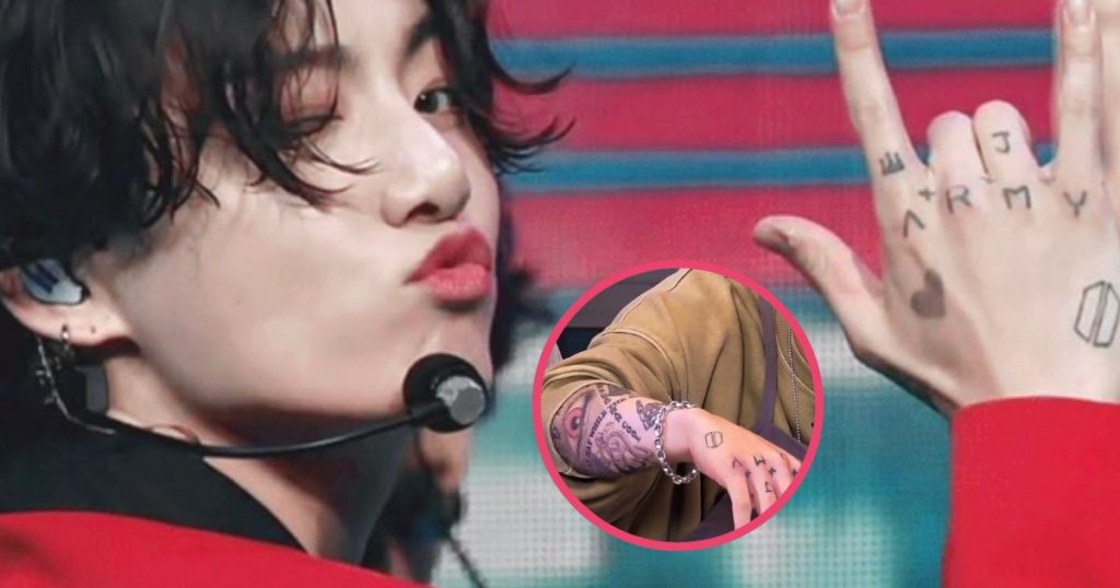 Voici tous les tatouages ​​de BTS Jungkook et leurs significations