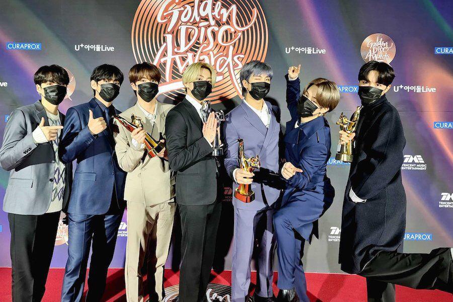 BTS remporte l'album de l'année aux 35e Golden Disc Awards pour la 4e année consécutive