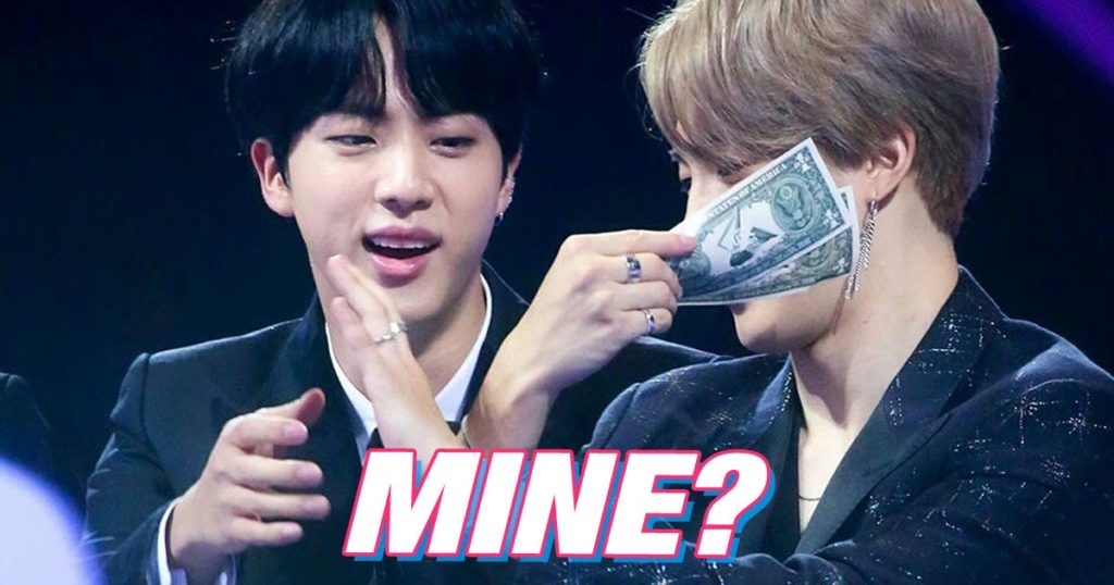 Jin "Broke Millionaire" de BTS est après le compte bancaire de tout le monde