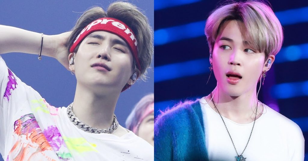 Jimin de BTS a eu une réaction adorable quand Suga l'a taquiné à propos de ses vêtements