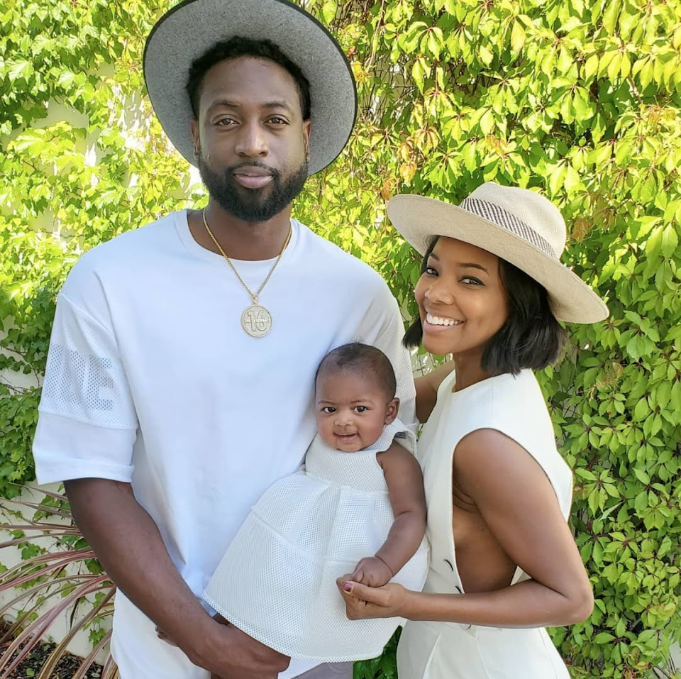 dwayne wade gabrielle union kaavia wade gabunion ig