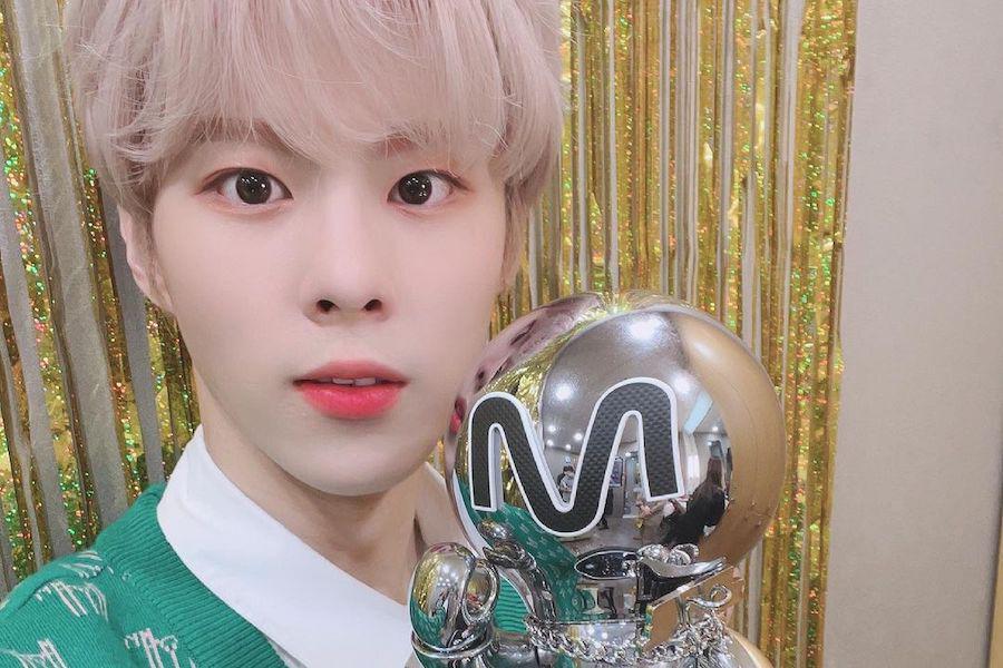 Regarder: Kim Woo Seok remporte la première victoire en solo avec «Sugar» sur «M Countdown»;  Performances de HyunA, Kang Daniel, Chungha, etc.