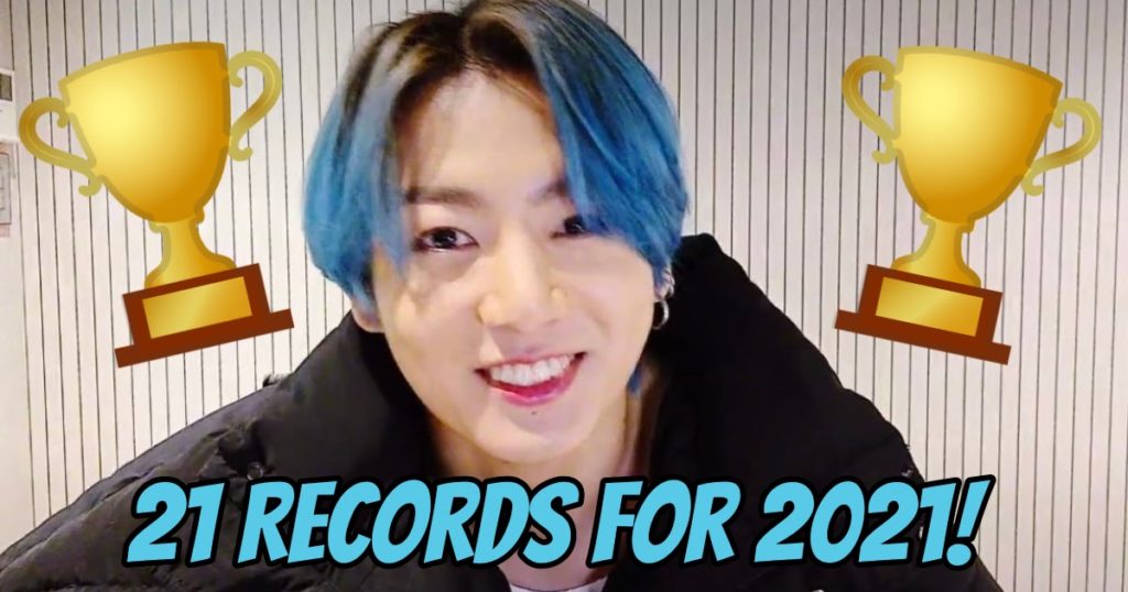 Jungkook "Record Setting" de BTS a déjà battu 21 records cette année