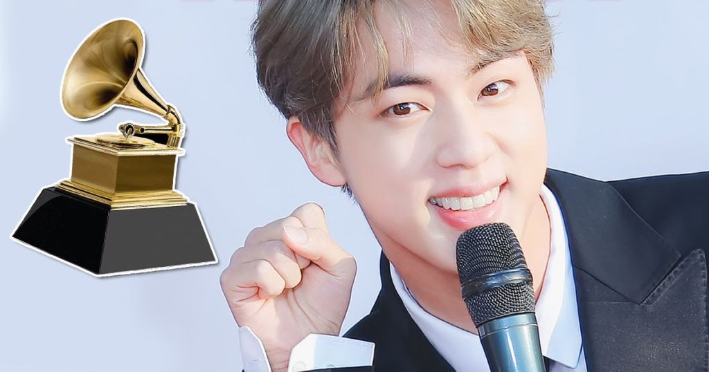 Jin laisse tomber un spoiler pour la performance "GRAMMY Awards" de BTS