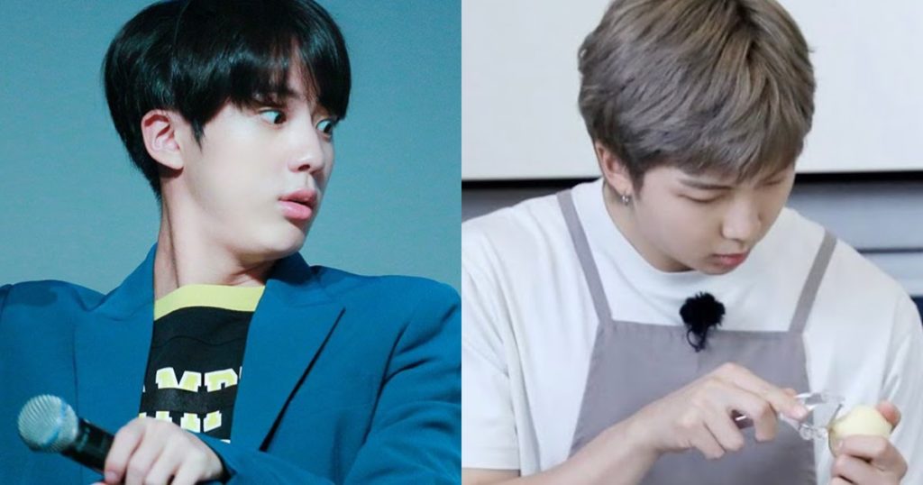 Jin de BTS a immédiatement agi quand il a vu la façon dont RM tenait un couteau