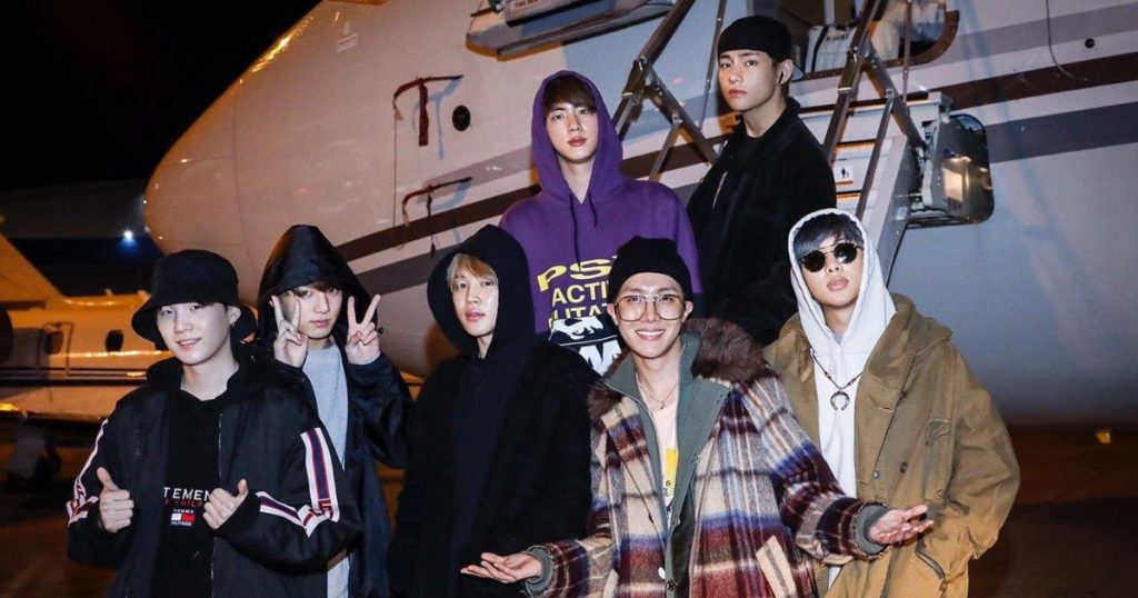 Voici pourquoi BTS ne peut pas faire ses achats dans les boutiques hors taxes malgré tous leurs voyages