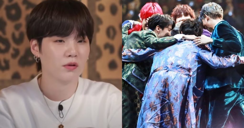 Suga de BTS révèle ce qu'il pense être le secret pour devenir une équipe inséparable