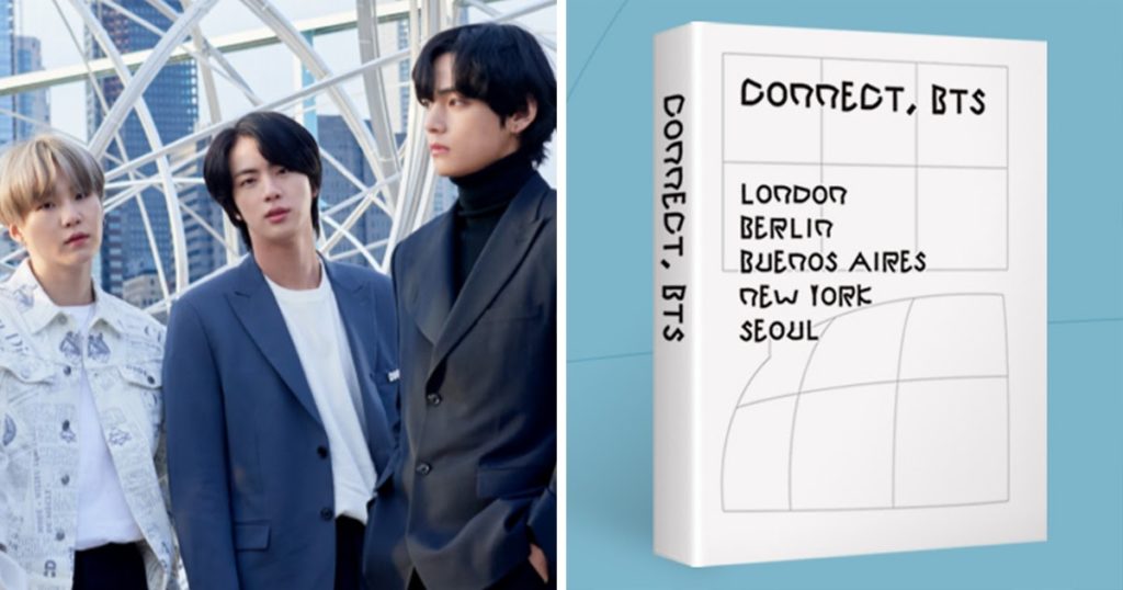 Big Hit publie un livre électronique et une police gratuits issus de l'exposition "CONNECT, BTS" de BTS