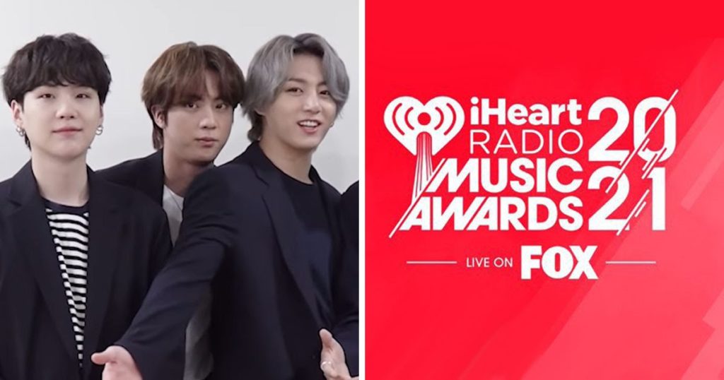 BTS réagit à sa nomination aux iHeartRadio Music Awards 2021