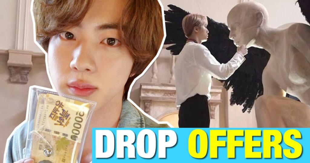 5 fois "Jin Hit" a essayé de devenir plus riche en "vendant" les trucs de BTS à l'ARMÉE