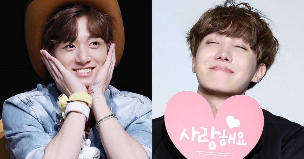 Jungkook de BTS a déjà fait des poses de fleurs pour les ARMYs, et J-Hope l'a adoré