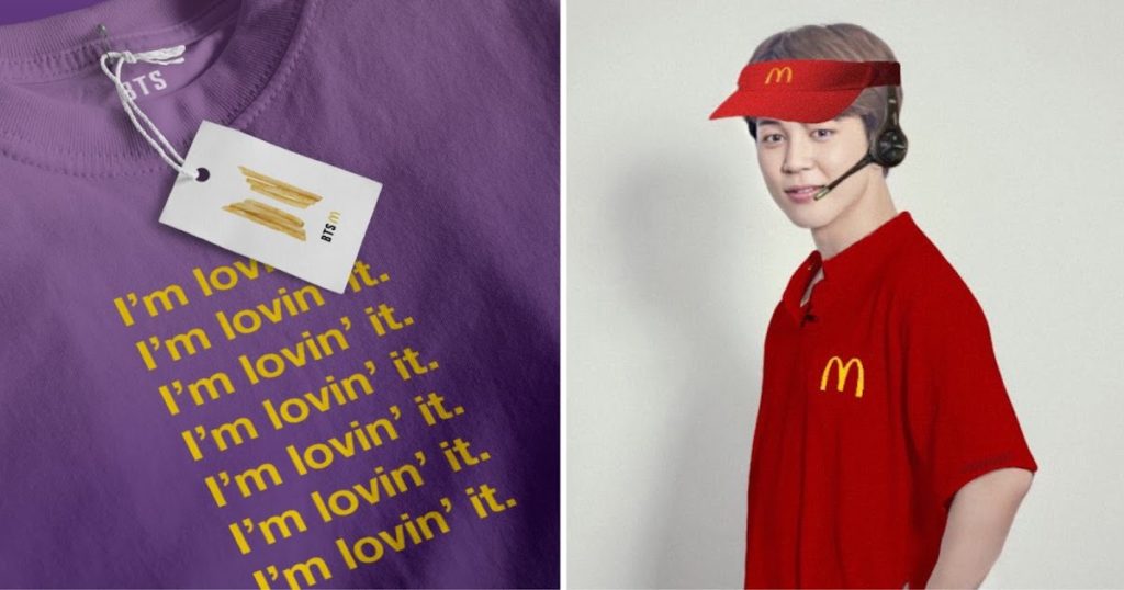 Les employés de McDonald's recevront des t-shirts BTS gratuits et nous sommes un peu jaloux