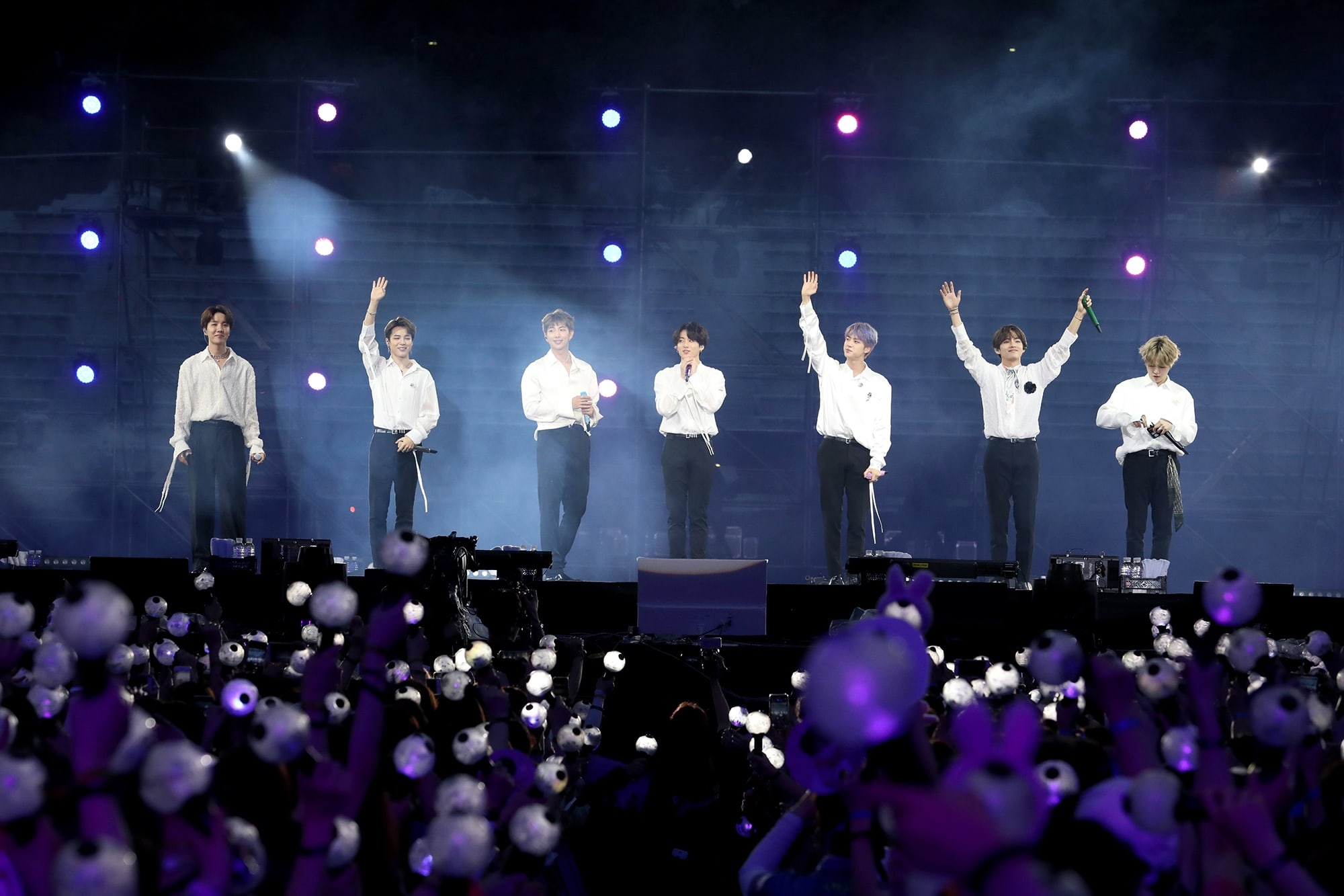 BTS attire plus de 2,7 millions de téléspectateurs simultanés pour l