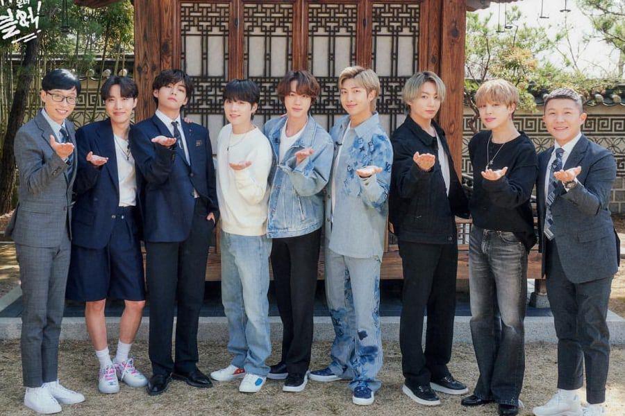 BTS est en tête de la liste des apparitions télévisées non dramatiques les plus populaires + 4 membres figurent dans le top 10 après "You Quiz On The Block"