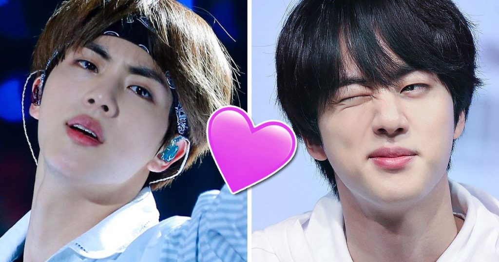 Jin "Worldwide Handsome" de BTS flirte avec les fans ... et lui-même?