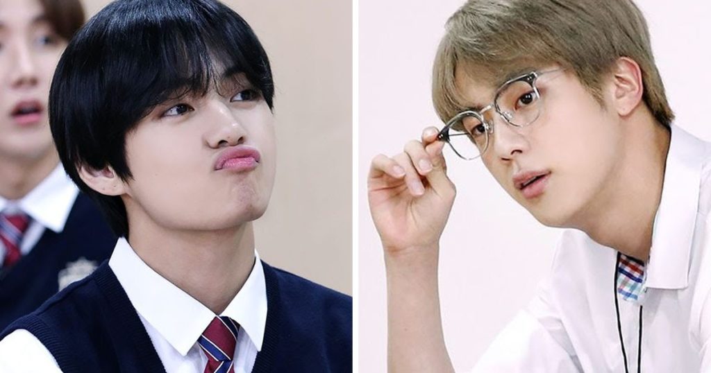 V et Jin de BTS ont des conseils totalement différents pour les étudiants qui étudient