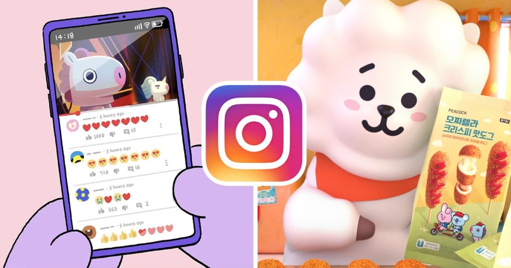 "BT21" de BTS a enfin son propre Instagram et c'est la chose la plus saine sur les médias sociaux