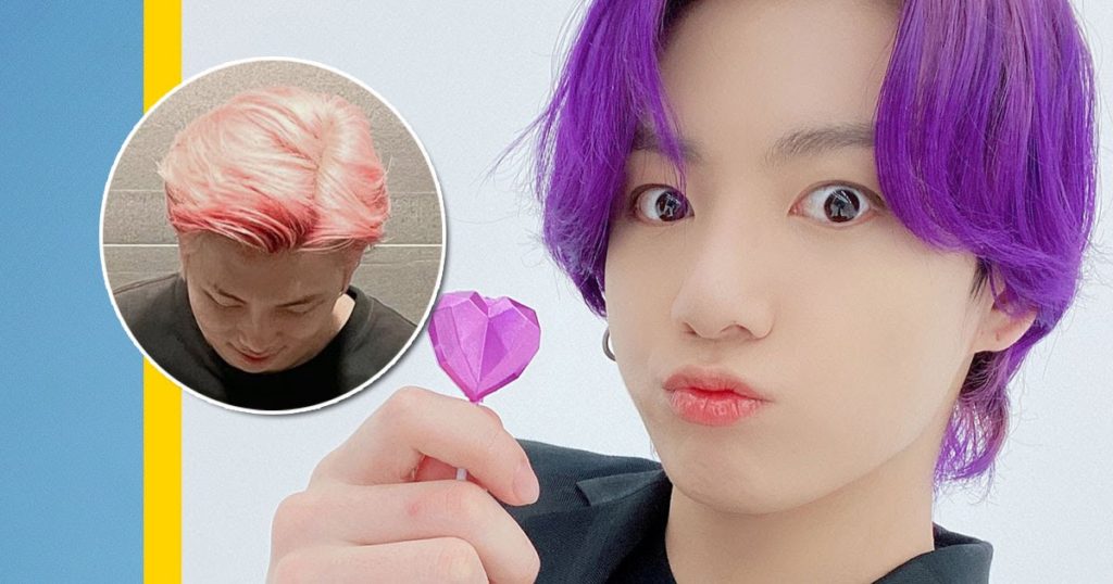 10+ des réactions les plus drôles aux nouvelles couleurs de cheveux «beurre» de BTS