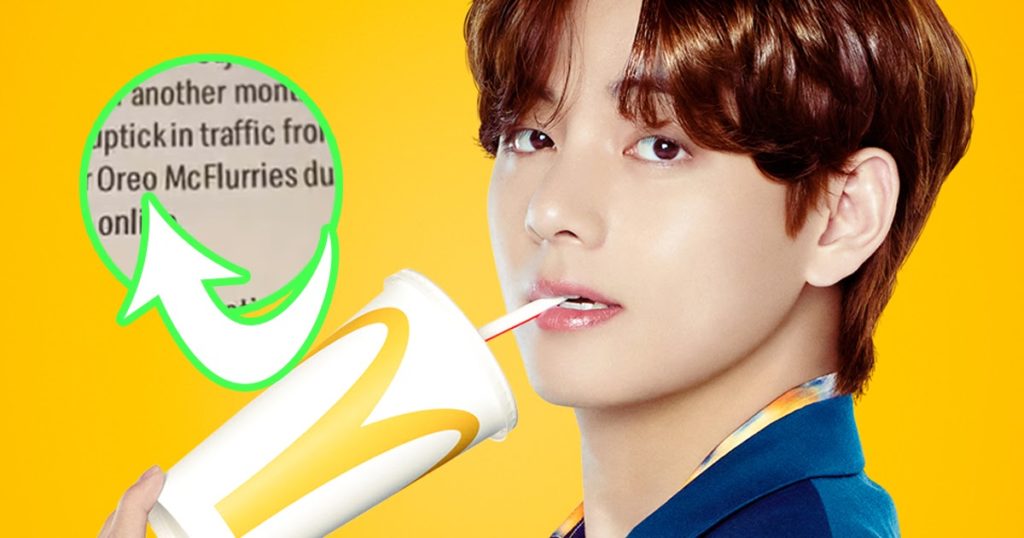 Le repas McDonald's de BTS n'inclut pas de McFlurry, mais voici pourquoi ils se vendent comme des fous