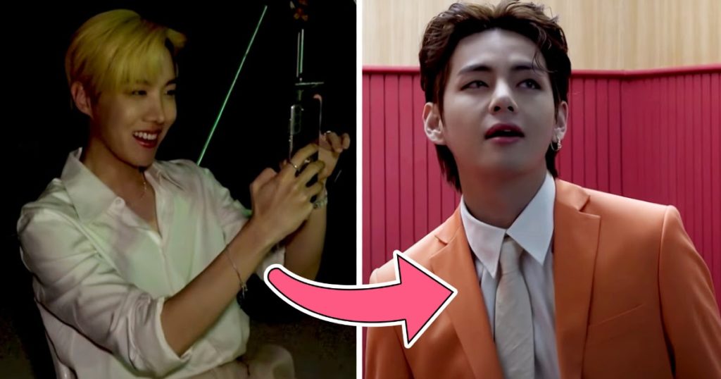 Voici 8 fois que les BTS ont été leurs propres fanboys dans le croquis de tournage "Butter"