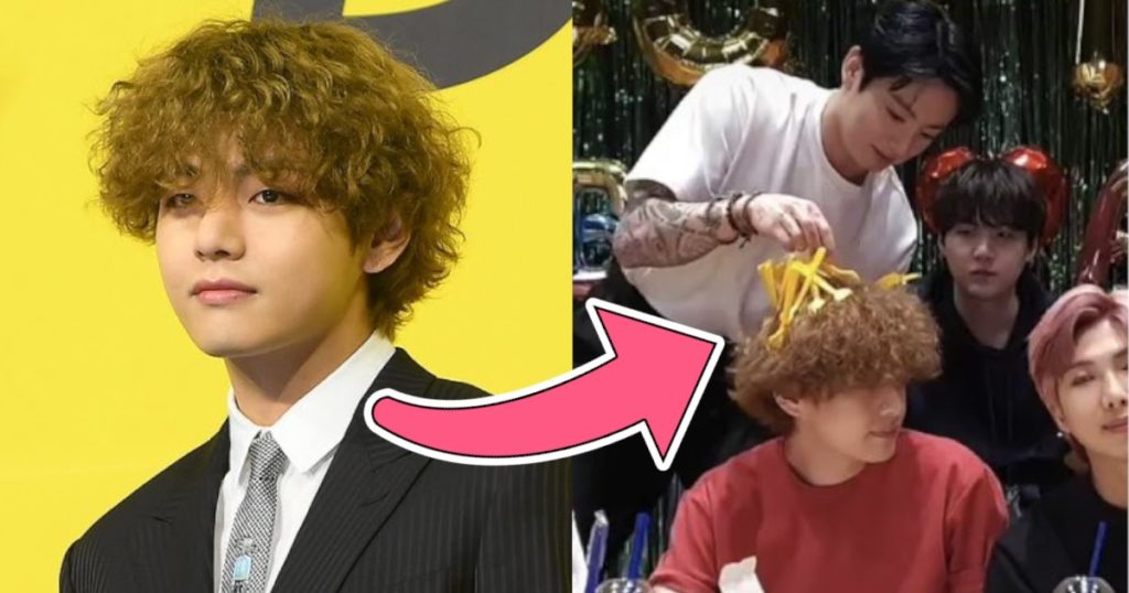 Voici les réactions adorables des membres du BTS face aux nouveaux cheveux de V