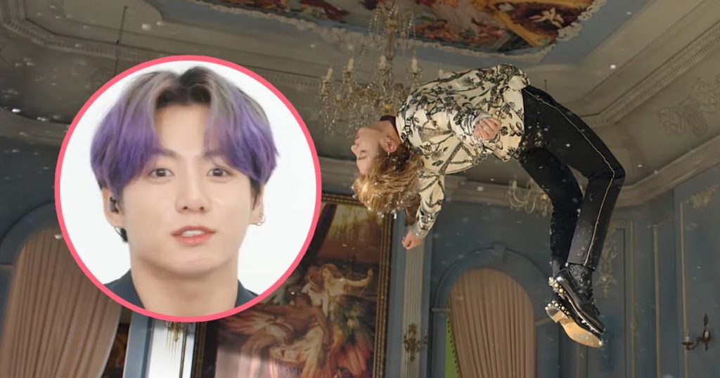 Jungkook de BTS révèle ce qu'il a ressenti lors du tournage de la scène flottante "Blood Sweat & Tears"