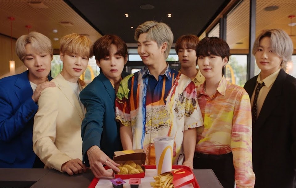 mcdonalds bts