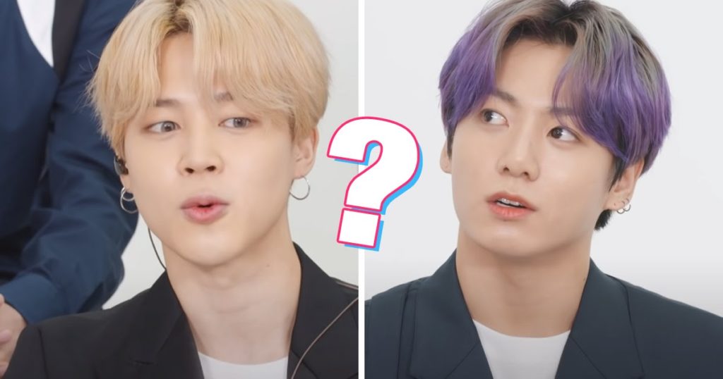 Les réponses de Jimin et Jungkook ont ​​été coupées de l'interview de BTS, voici le scoop