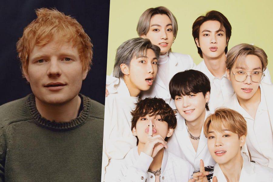 Big Hit Music confirme la participation d'Ed Sheeran au prochain morceau de BTS