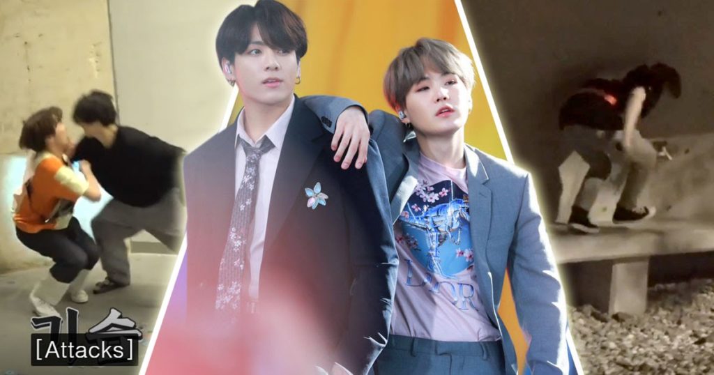 Jungkook et Suga de BTS ont deux styles d'attaque furtive très différents