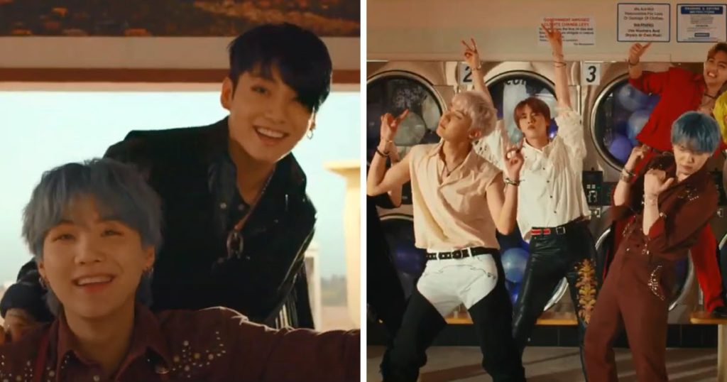 BTS publie un nouveau clip "Permission To Dance"