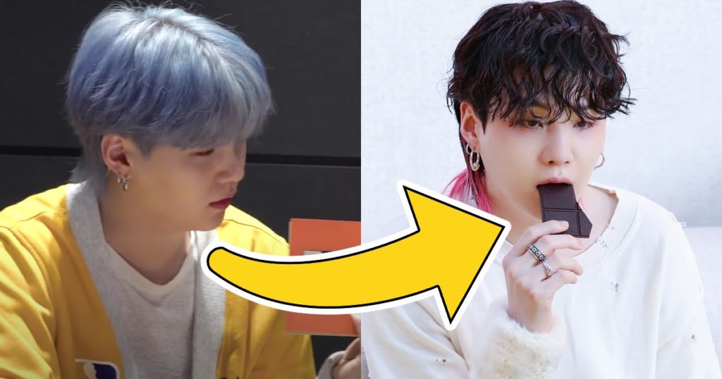 Suga de BTS révèle un petit secret derrière ses photos de concept "Beurre"