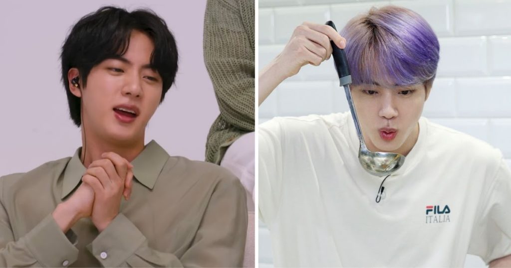 Jin de BTS révèle qu'il n'est pas vraiment le meilleur chef de tous les membres, et nous ne le croyons pas