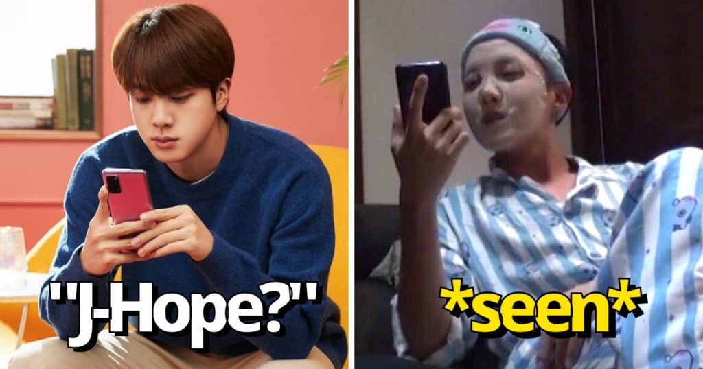 Jin de BTS n'arrêtera pas de demander un verre à J-Hope... et il continue d'être ignoré