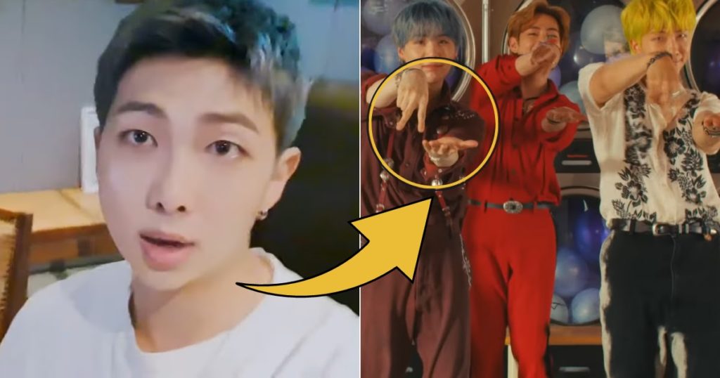 RM de BTS révèle l'histoire derrière l'ajout de la langue des signes à la chorégraphie "Permission To Dance"